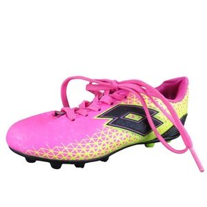 Lotto Girls Sneaker Forza Elite‎ Jr Sz T 12 Medium Pink Synthetic Lace Up